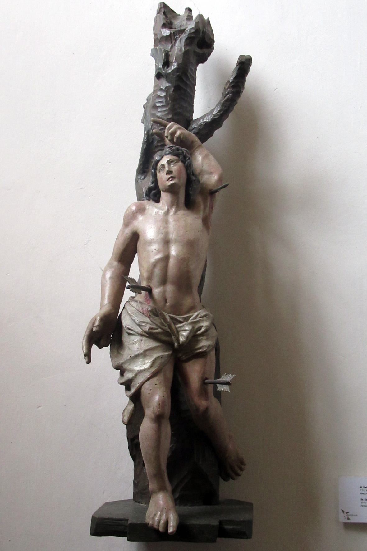Sint-Sebastiaan beeld in Thorn